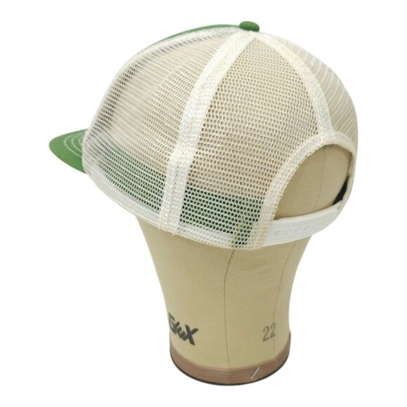 John Deere Mesh Back Snapback Cap Trucker Hat Foam Panel Visor Tractor Baseball - Picture 13 of 14